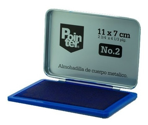 [POI-MSC-OFF-SP2000BU-NA-323] Pointer SP-2000-BU Almohadilla para sellos - Azul