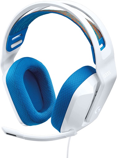 [LOG-HYM-GAM-981001017-BK-323] Logitech G335 Stereo Gaming Headset - 3.5mm / White 