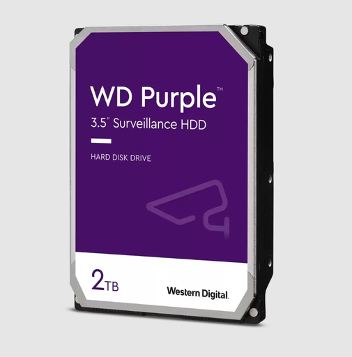 [WD-STO-ACC-WD23PURZ-NA-323] Western Digital WD22PURZ Disco Duro de 2TB / SATA / 3.5 '' / Purpura