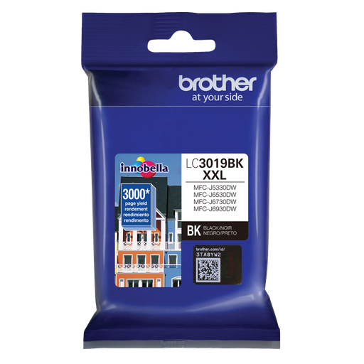 [BRO-PRT-INK-LC3019BKXXL-NA-323] Brother LC3019BK XXL Ink cartridge - Negro - Cartucho de tinta para MFC-J5330DW / J6530DW / J6730DW / J6930DW