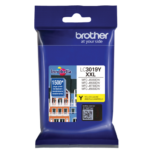 [BRO-PRT-INK-LC3019YXXL-NA-323] Brother LC3019Y XXL Ink cartridge - Amarillo - Cartucho de tinta para MFC-J5330DW / J6530DW / J6730DW / J6930DW