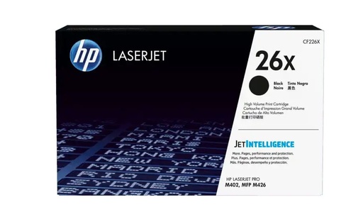 [HPE-PRT-TON-CF411X-CY-320] HP 26X Negro LaserJet Original Cartucho de Tóner