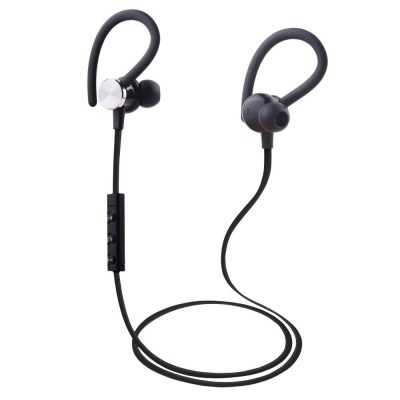 [ACC-CEL-ARG-HS2038BK-BK-423] Argom HS-2038GR Sport Ultimate Sound Fit Wireless BT Sweat Proof Earphones - Up to 6Hours Playtime, Built-In Mic