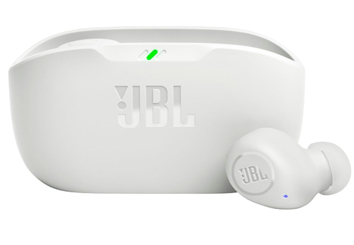 [JBL-AYM-WRL-VIBEBUDS-WH-423] JBL Vibe Buds True Wireless Headphones / White 