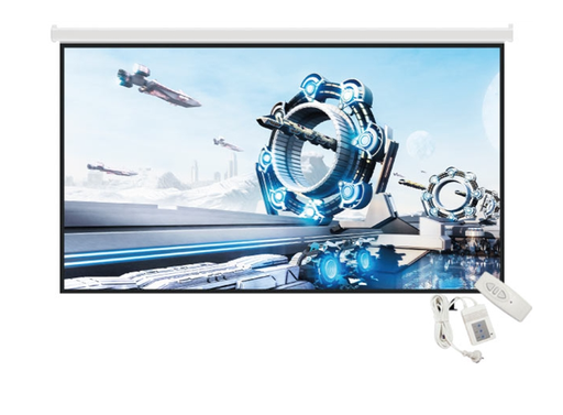 [KLP-MSC-ACC-KPS513-NA-224] Klip KPS-513 - Motorized Projector Screen / 120&quot; / White