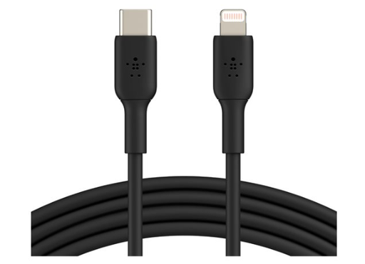 [BEL-MSC-ACC-CAA003BT1MBK-BK-124] Belkin CAA003BT1MBK - Boost Charge Cable USB-C to Lightning / 1mt / Black 