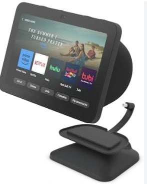 [ACC-TV-AMA-ES8USBCDOCK-BK-124] Amazon Echo Show 8 USB-C Stand with Charging dock