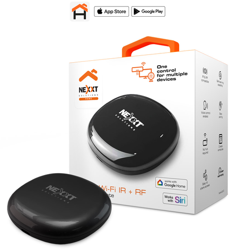 [NEX-NET-GAD-I610-BK-124] Nexxt NHA-I610 - Control universal inteligente IR+RF / Black