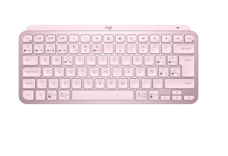 [LOG-ACC-KYM-920010478-RS-124] Logitech - MX Keys Mini Keuyboard Inalámbrico / Español / Rosa