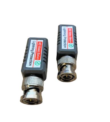 [GEN-SEG-ADT-PBALUN-GRY-420] Generic Passive Video Balun / 1CH / Screw Connect