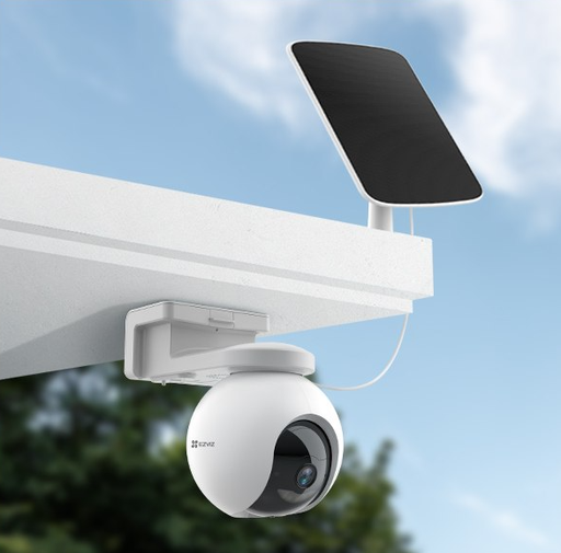 [EZV-CAM-SUR-CB8PANEL-WH-224] Ezviz CB8 KIT - Cámara 2K Smart Inalámbrica para vigilancia en exteriores + Panel Solar 