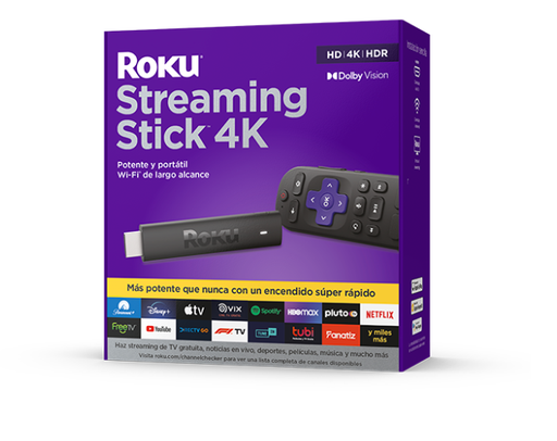 [ROK-MSC-GAD-EXPRESSSTICK4K-NA-324] Roku Express Stick 4K+ / Remote Control / Streaming / HDR / Black 