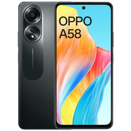 [OPP-CEL-LTE-CPH2577-BK-324] OPPO A58 / 8 GB RAM / 256 GB ROM / Android 13 / 4 G 