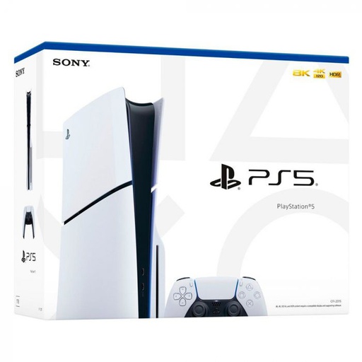 [SON-PS5-GAM-PS5SLIM1TBDIS-SPM-324] Sony PlayStation 5 - PS5 Slim console Disc Edition 1TB HDD