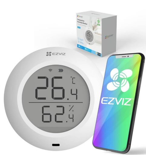 [EZV-CAM-ACC-T51C-WH-324] Ezviz T51C - Sensor de temperatura y humedad / Blanco