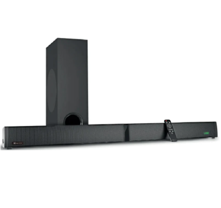 [KLP-MSC-ACC-KSB230-BK-424] KLIP KSB-230 - Barra de Sonido Boombar Wireless Bluetooth / 160W /  Estéreo 2.1 /  Negro 