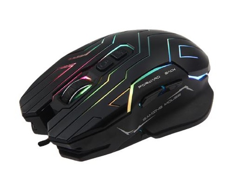 [MET-GAM-KYM-GM22-BK-321] Meetion GM22 Mouse Gaming - RGB / 4800Dpi / Negro