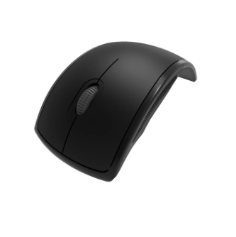 [KLP-MSC-ACC-KMW375BK-424] KLIP Lightflex KMW-375BK - Mouse Plegable USB Wireless / 2.4GHz / Black  