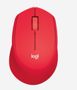 Logitech 910-004286 - Wireless Mouse M280 / 2.4GHz / Rojo