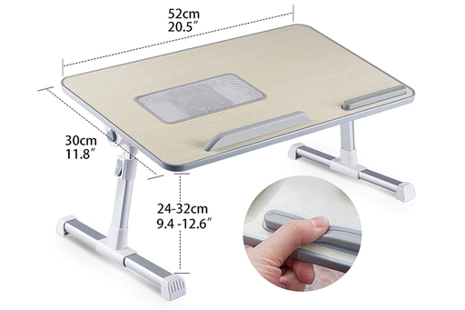 [GEN-MSC-ARM-A9-GY-125] Genérico A9 Escritorio Multifuncional para Laptop/Gris