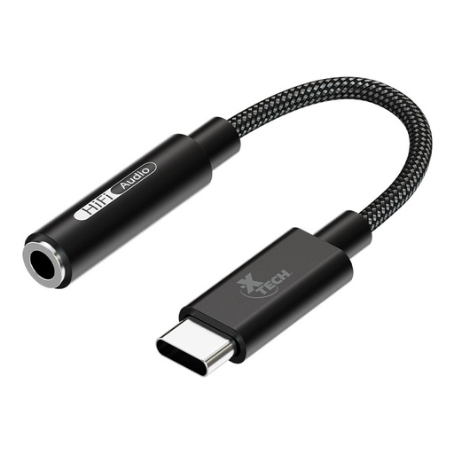 [XTE-MSC-ACC-XTC509-NA-225] Xtech XTC-509 - Adaptador USB-C® macho a conector 3,5mm hembra para audífonos