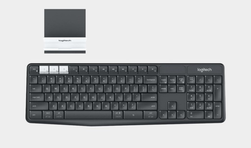 [LOG-ACC-ACC-920008165-BK-225] Logitech 920-008165 Wireless Multi-Device Keyboard K375S / Bluetooth / Spanish / Black  