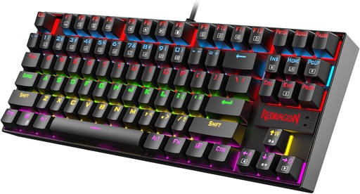 [KYM-GAM-RED-K552RGB1-BK-225] REDRAGON KUMARA RGB TKL Mechanical Gaming Keyboard
