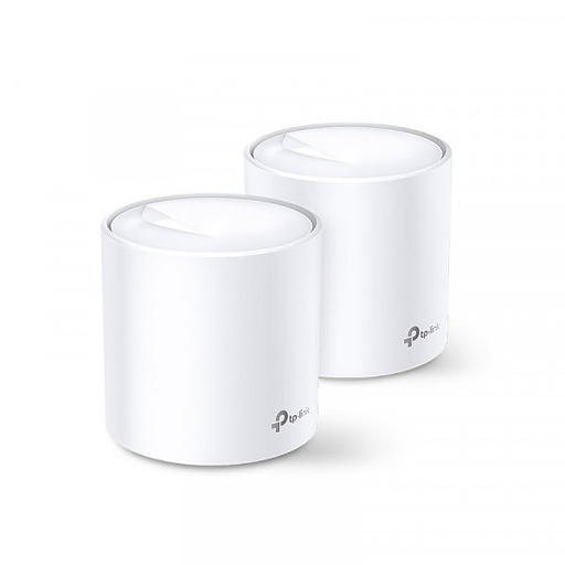 [NET-WIR-TPL-DECOX102-WH-225] TP-LINK Deco X50 2-Pack - Wireless Router Mesh WiFi6 AX1500