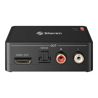 [ADP-AV-STE-252921-BK-225] Steren 252-921 Separador de Audio HDMI - RCA + Optico