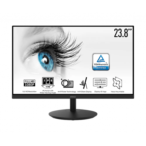 [MON-GAM-MSI-MP242-BK-225] MSI MP242 Monitor Gaming de 23.8&quot; 100Hz - HDMI