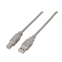 Zoecan ZO-217G-5 Cable USB2.0 para Impresora - 5m