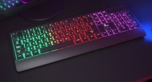 [XTE-ACC-KYM-XTK505S-BK-325] XTech XTK-505S - Wired multimedia gaming keyboard / multi-color LED / Black