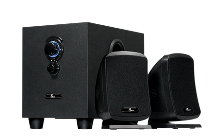 [XTE-SPK-MUL-XTS420-BK-420] Xtech XTS-420 Augury USB Bocina - 3.5mm / 2.1 Channel Stereo / 10Watts / Negro