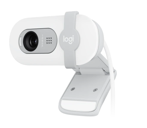 [CAM-CON-LOG-960001615-WH-325] Logitech Brio 100 - FHD Webcam / 1080p / 720p / White