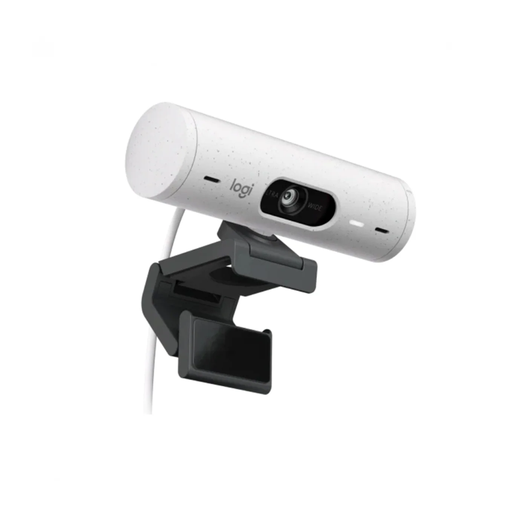 [CAM-CON-LOG-960001426-WH-325] Logitech Brio 500 - FHD + HDR Webcam / 1080p 30fps (720p 60fps) / USB-C - Blanco
